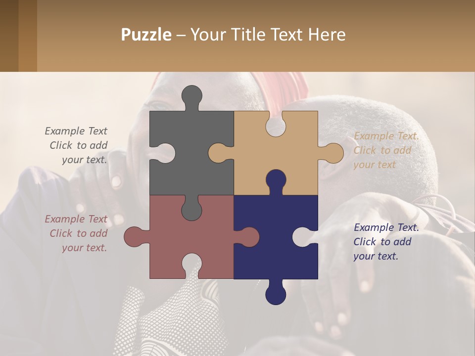 Afroamerican American Sentimental PowerPoint Template