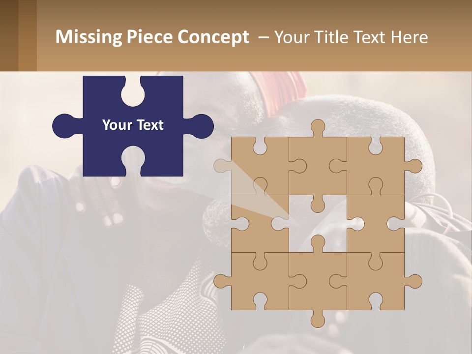 Afroamerican American Sentimental PowerPoint Template