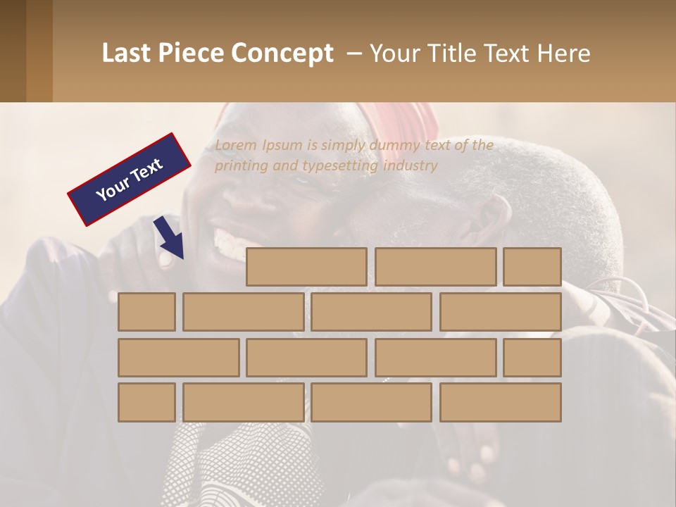 Afroamerican American Sentimental PowerPoint Template