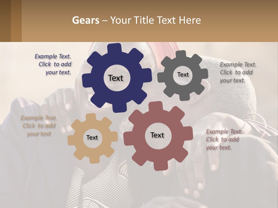 Afroamerican American Sentimental PowerPoint Template