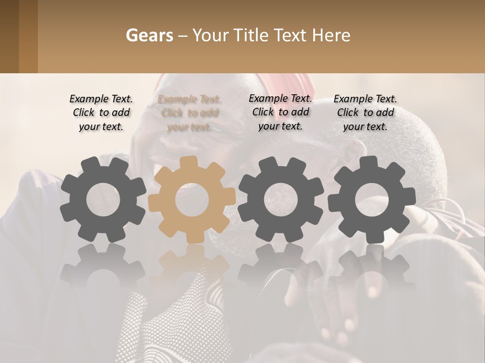 Afroamerican American Sentimental PowerPoint Template