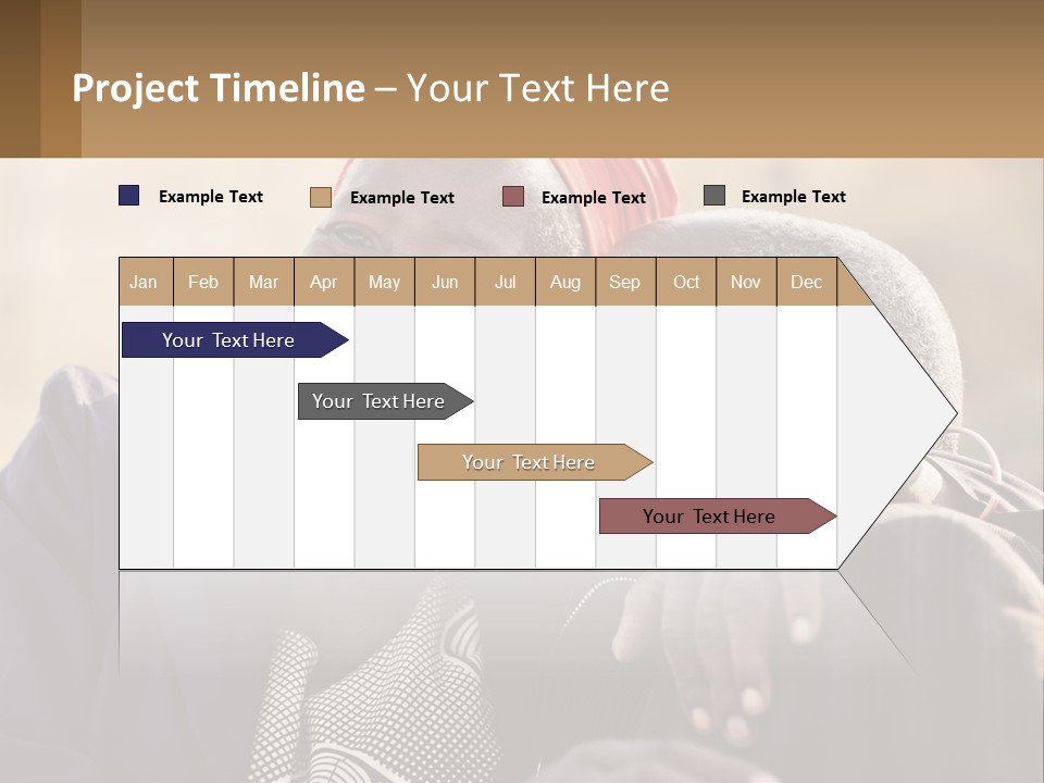 Afroamerican American Sentimental PowerPoint Template