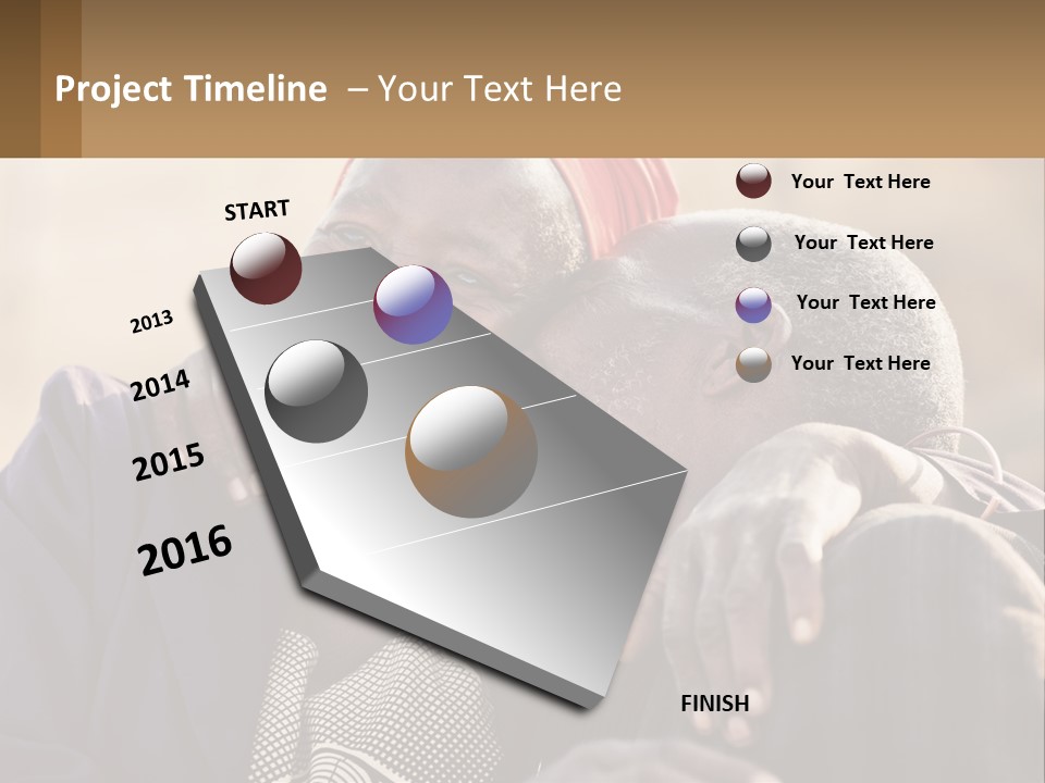 Afroamerican American Sentimental PowerPoint Template