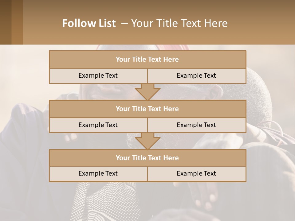 Afroamerican American Sentimental PowerPoint Template