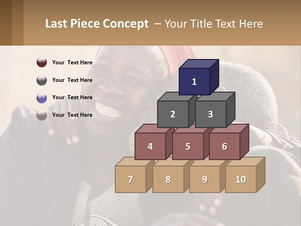 Afroamerican American Sentimental PowerPoint Template