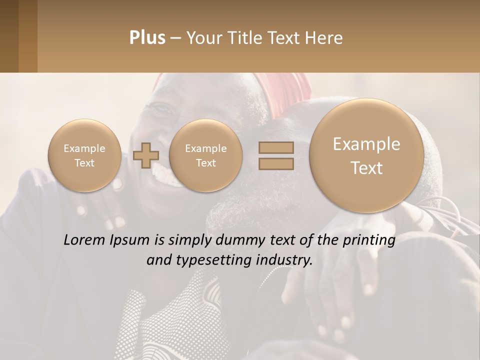 Afroamerican American Sentimental PowerPoint Template