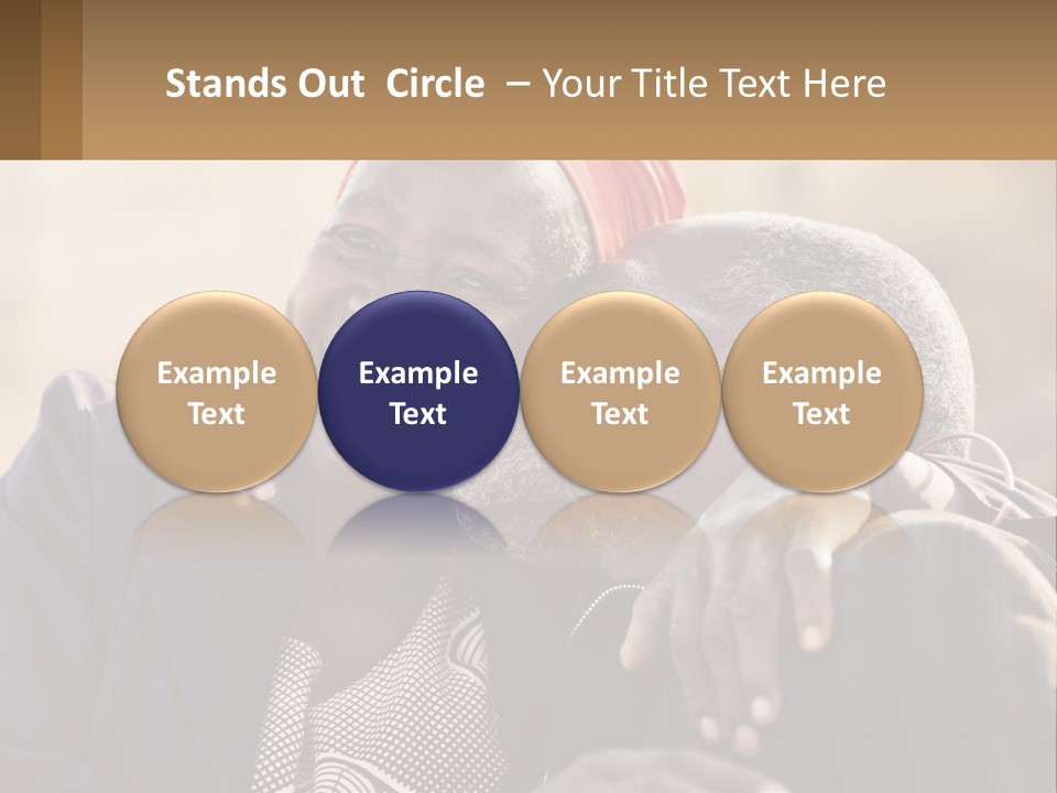 Afroamerican American Sentimental PowerPoint Template