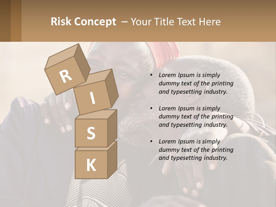 Afroamerican American Sentimental PowerPoint Template