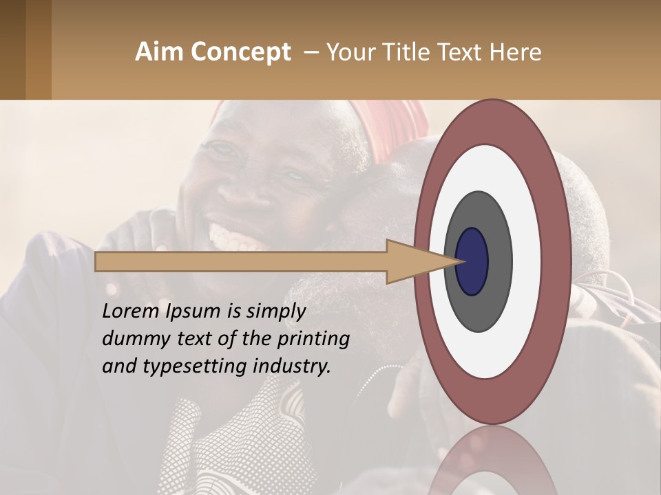 Afroamerican American Sentimental PowerPoint Template