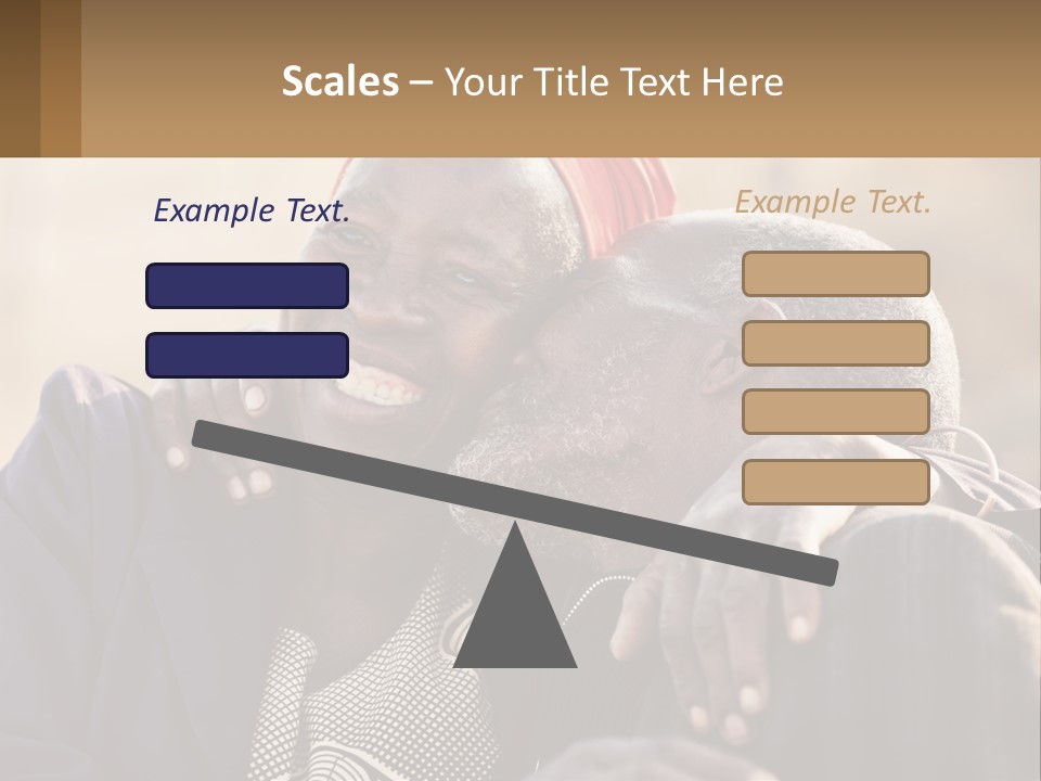 Afroamerican American Sentimental PowerPoint Template