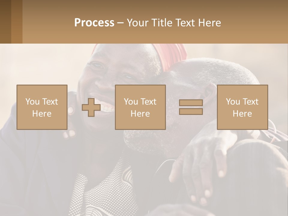 Afroamerican American Sentimental PowerPoint Template