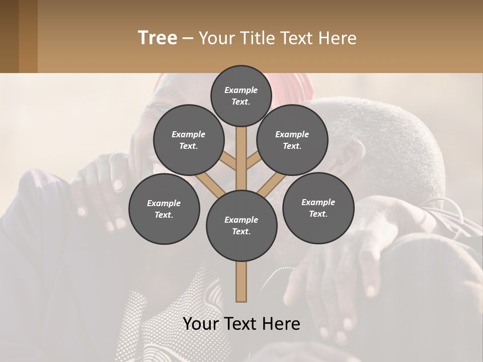 Afroamerican American Sentimental PowerPoint Template