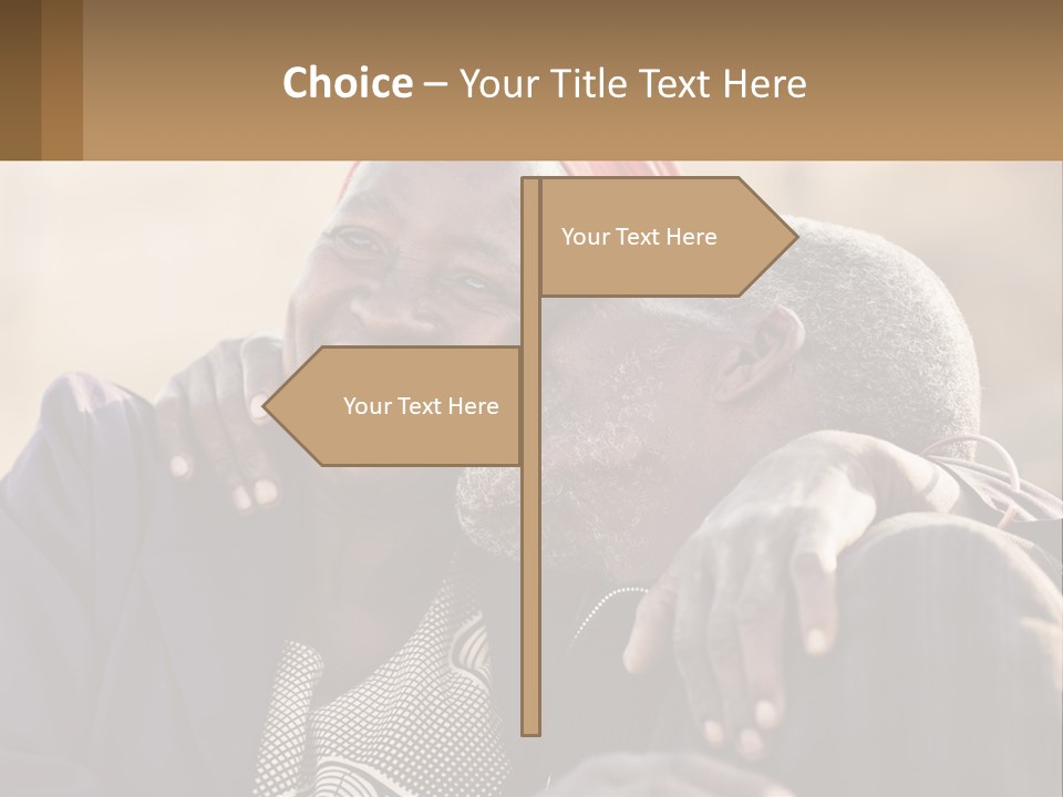 Afroamerican American Sentimental PowerPoint Template
