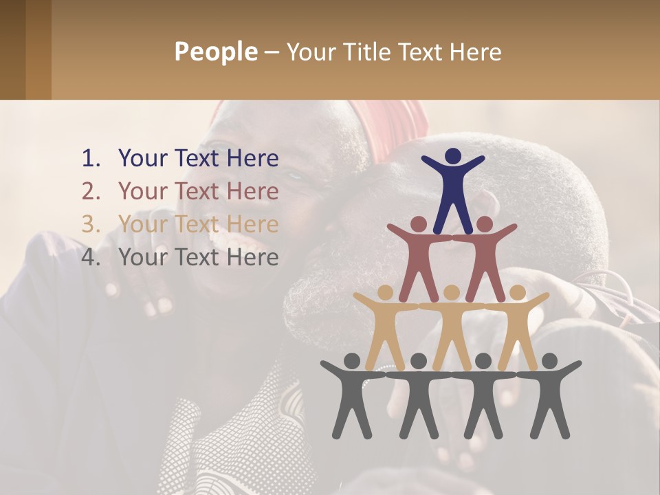 Afroamerican American Sentimental PowerPoint Template