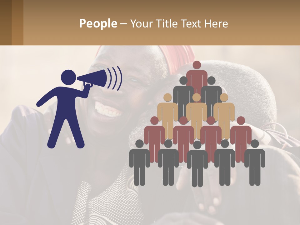 Afroamerican American Sentimental PowerPoint Template