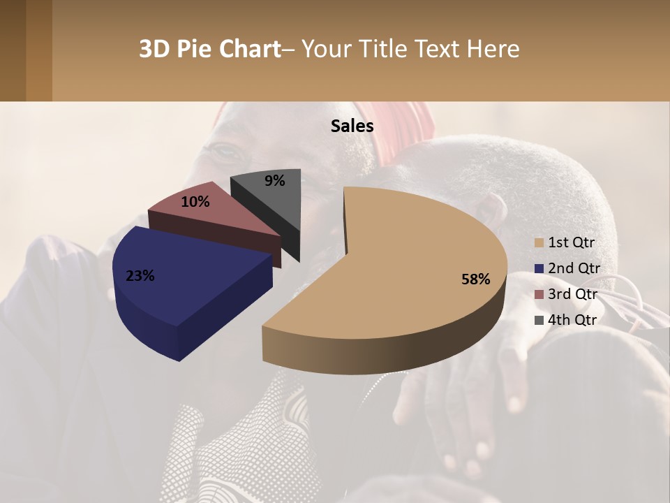 Afroamerican American Sentimental PowerPoint Template