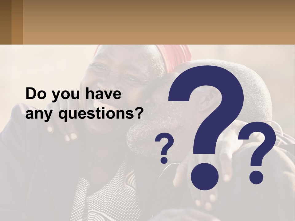 Afroamerican American Sentimental PowerPoint Template