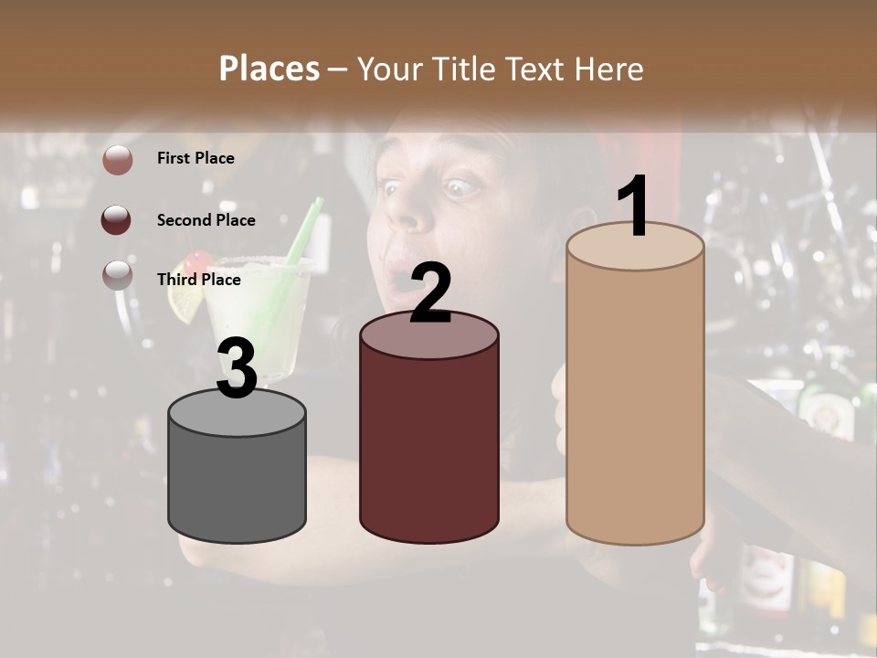 Flavor Sour Margarita PowerPoint Template