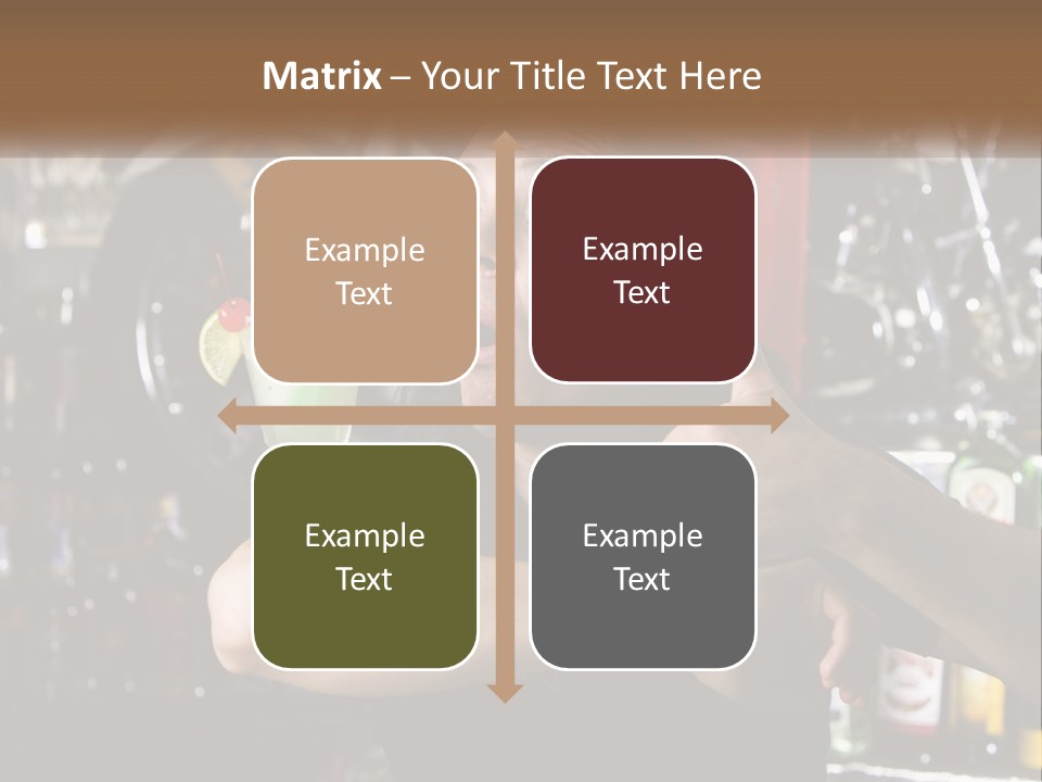 Flavor Sour Margarita PowerPoint Template