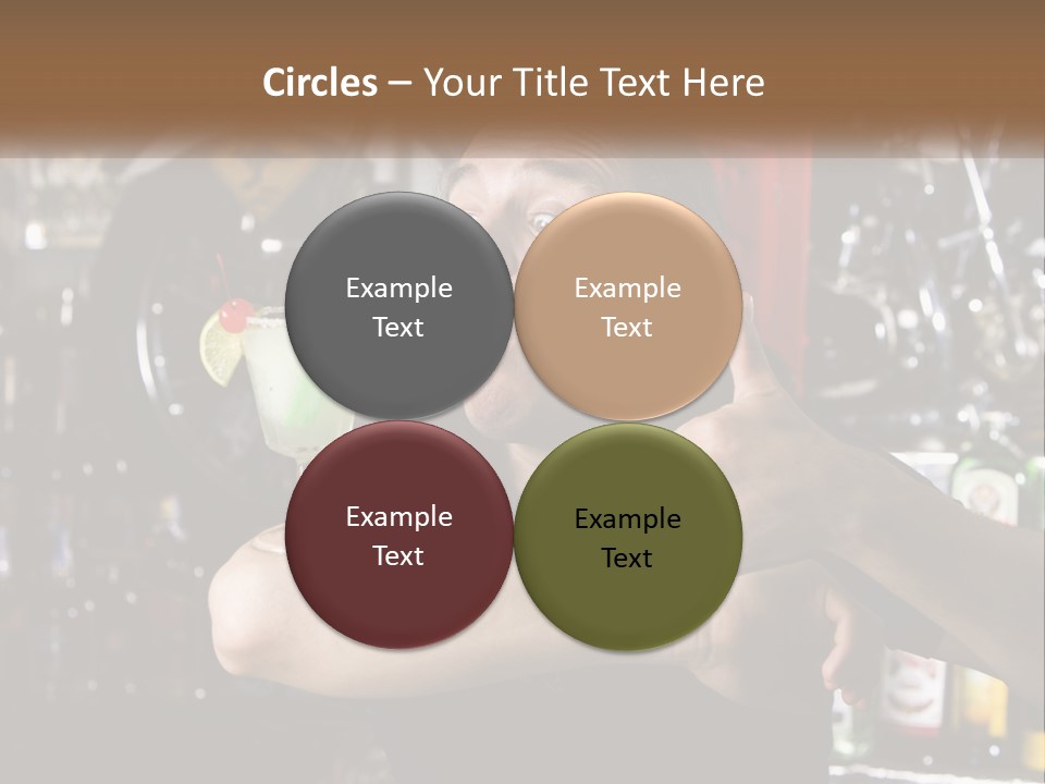 Flavor Sour Margarita PowerPoint Template