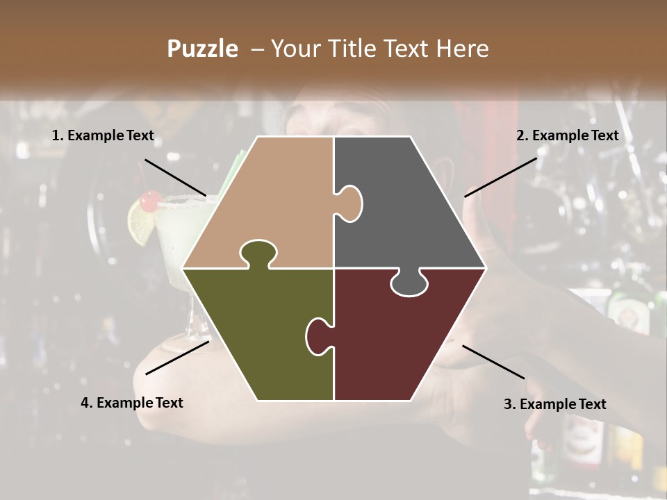 Flavor Sour Margarita PowerPoint Template