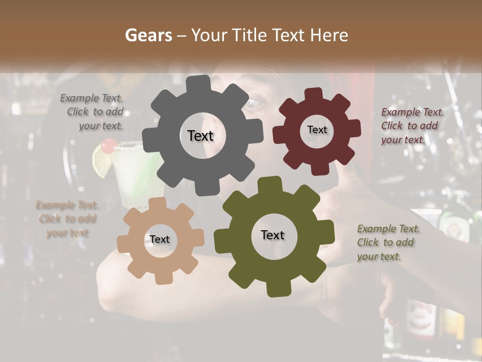 Flavor Sour Margarita PowerPoint Template