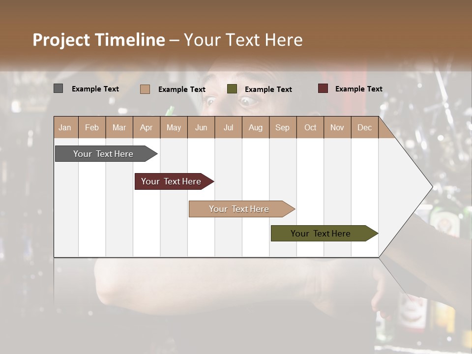 Flavor Sour Margarita PowerPoint Template