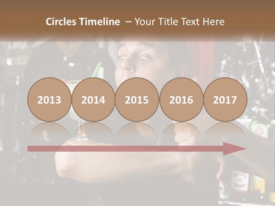 Flavor Sour Margarita PowerPoint Template