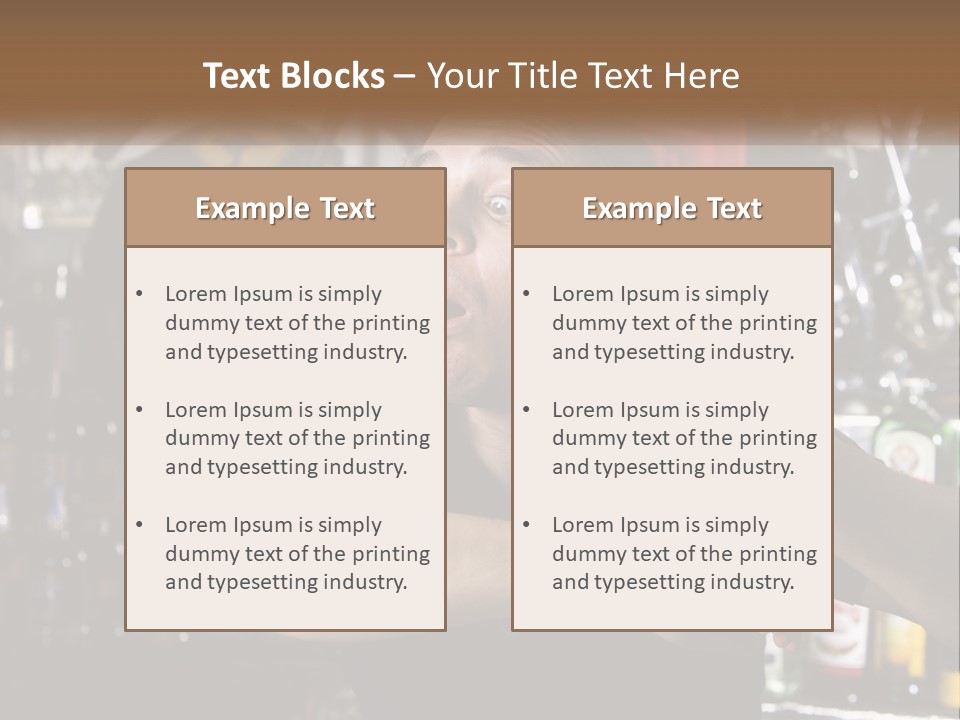 Flavor Sour Margarita PowerPoint Template