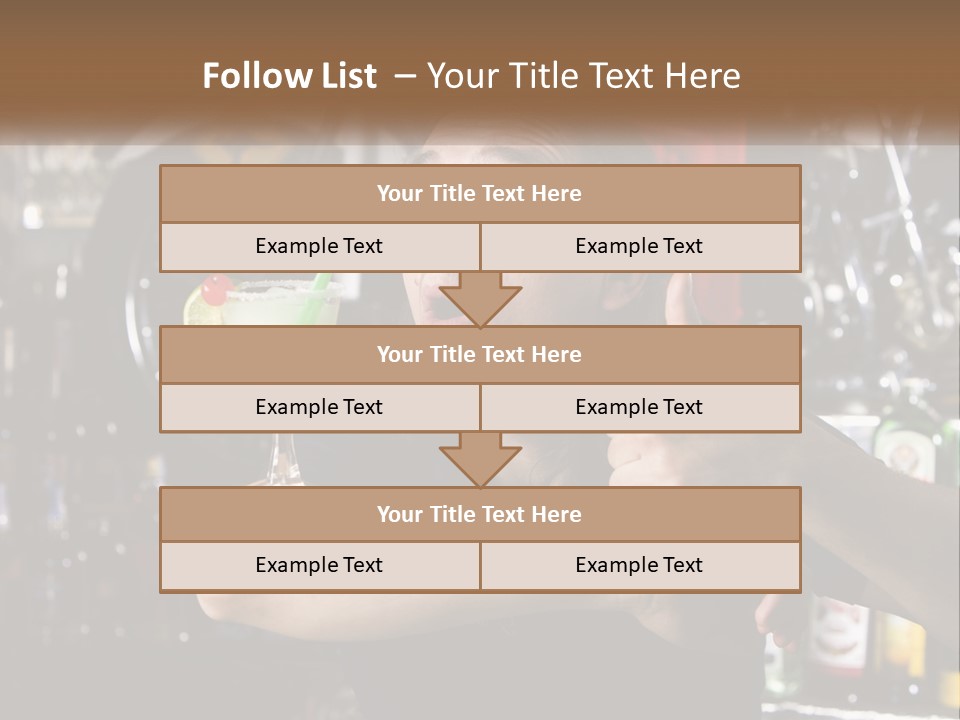 Flavor Sour Margarita PowerPoint Template