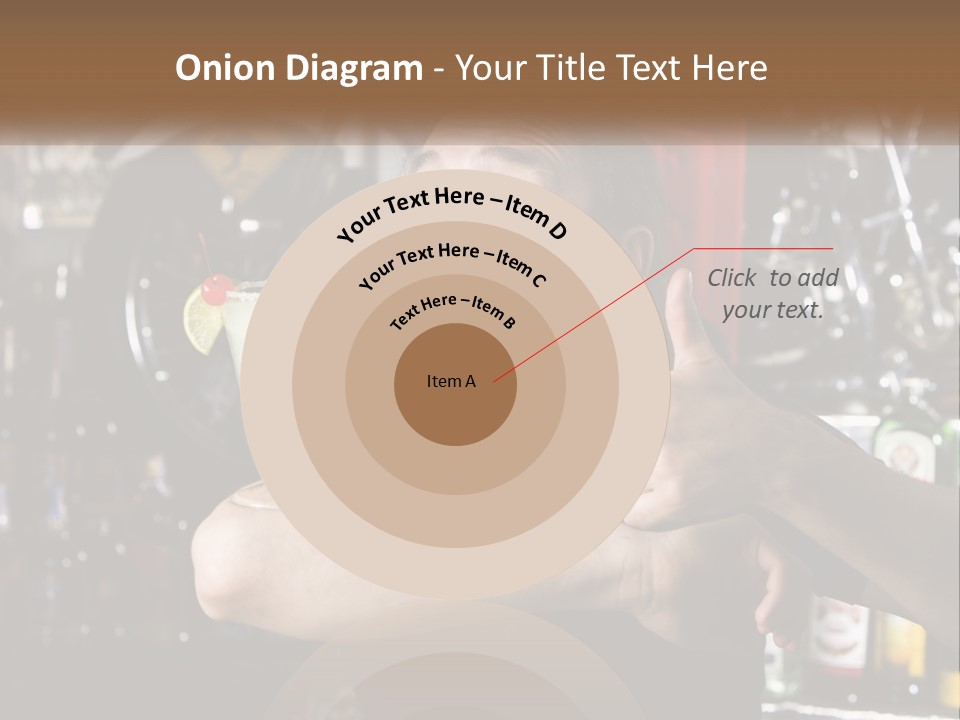 Flavor Sour Margarita PowerPoint Template