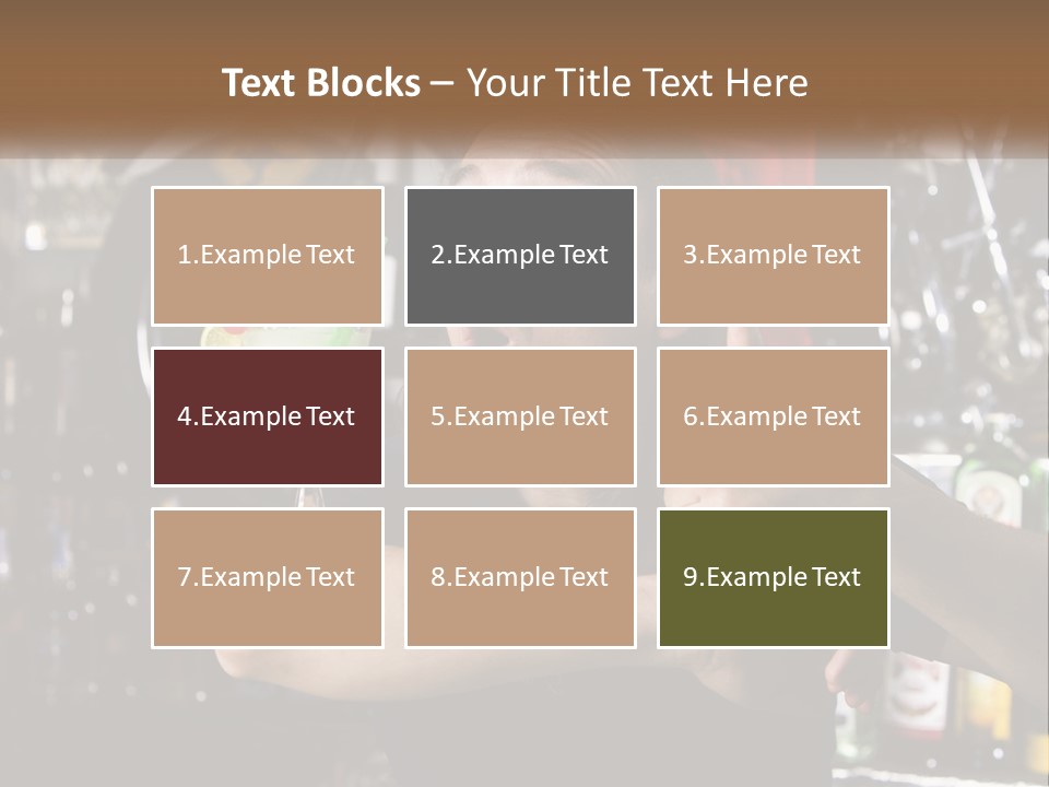 Flavor Sour Margarita PowerPoint Template