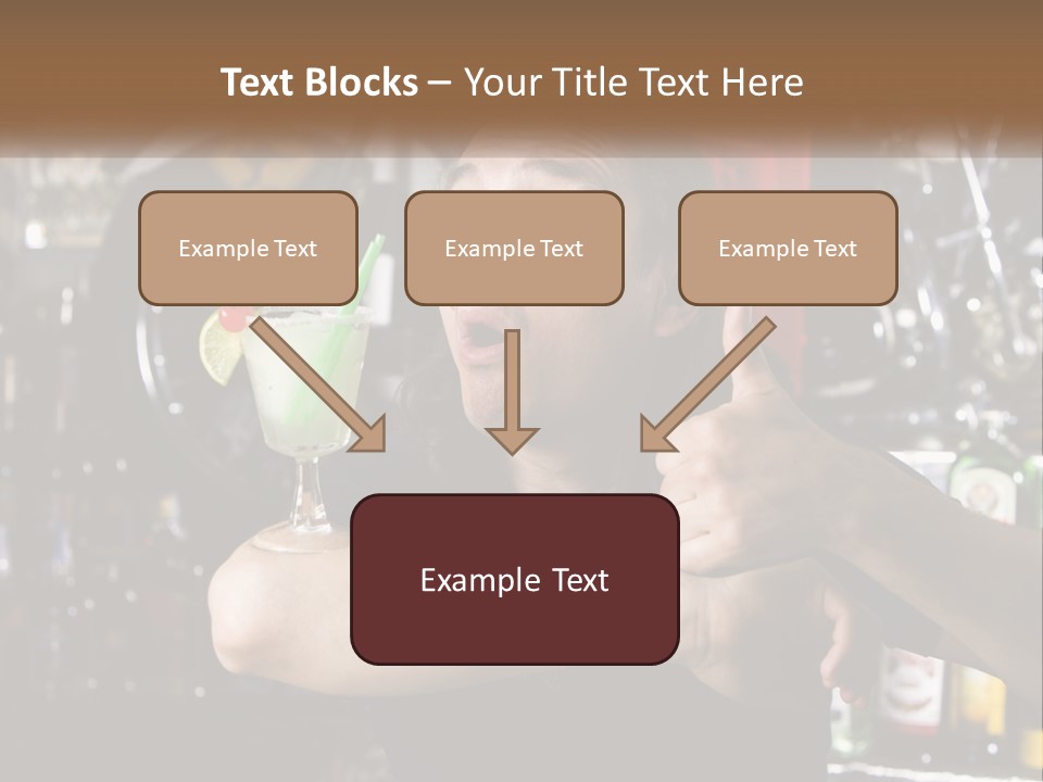 Flavor Sour Margarita PowerPoint Template