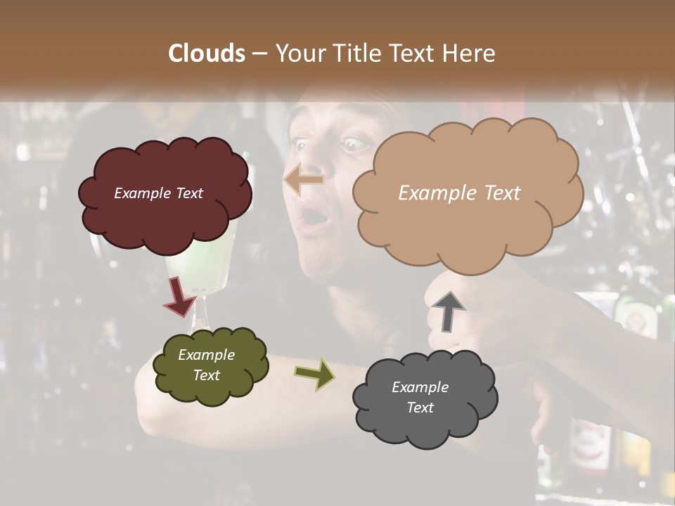 Flavor Sour Margarita PowerPoint Template