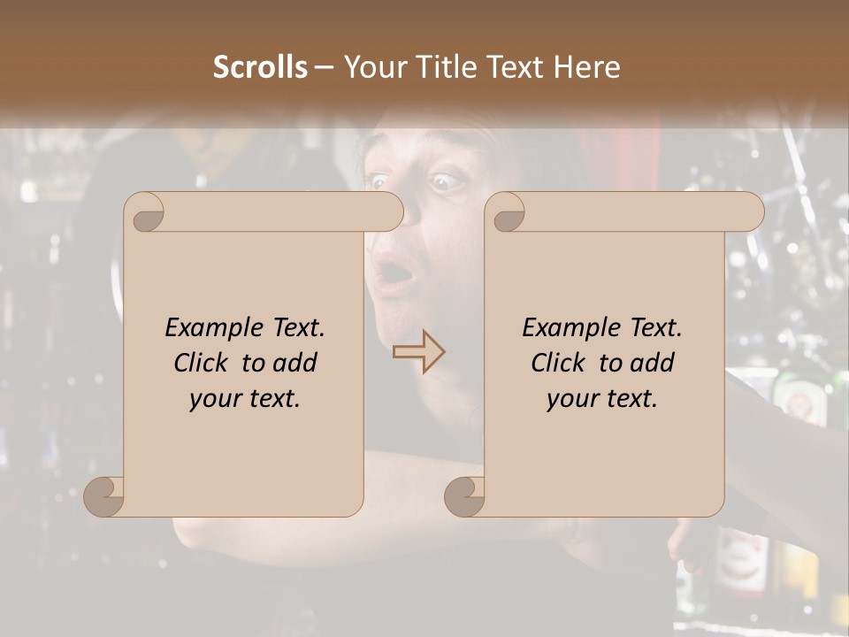 Flavor Sour Margarita PowerPoint Template
