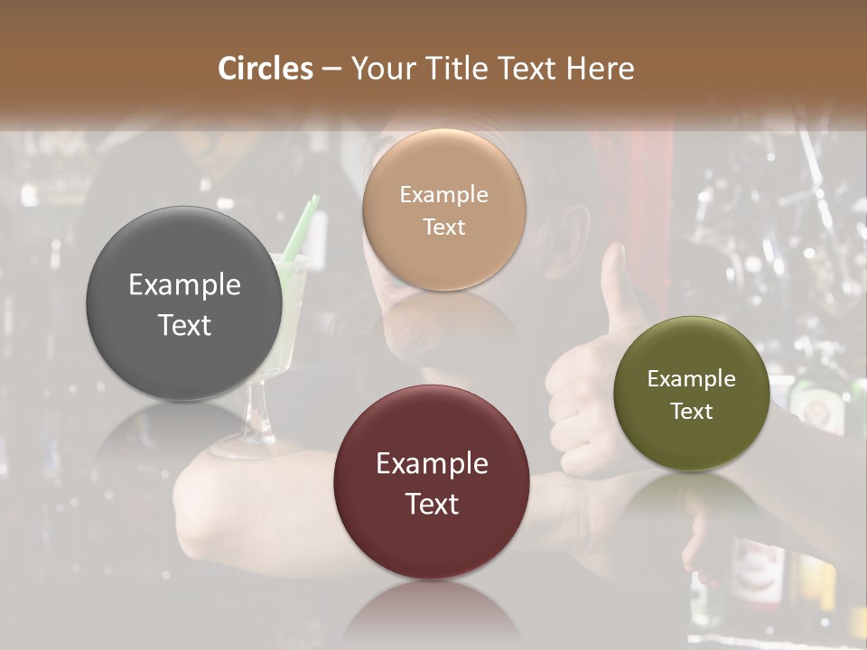 Flavor Sour Margarita PowerPoint Template