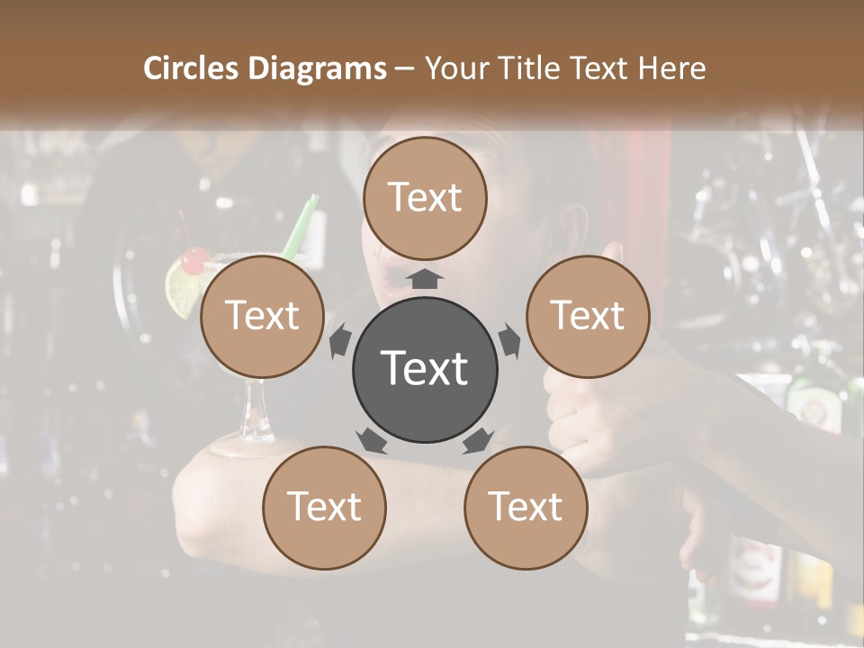 Flavor Sour Margarita PowerPoint Template