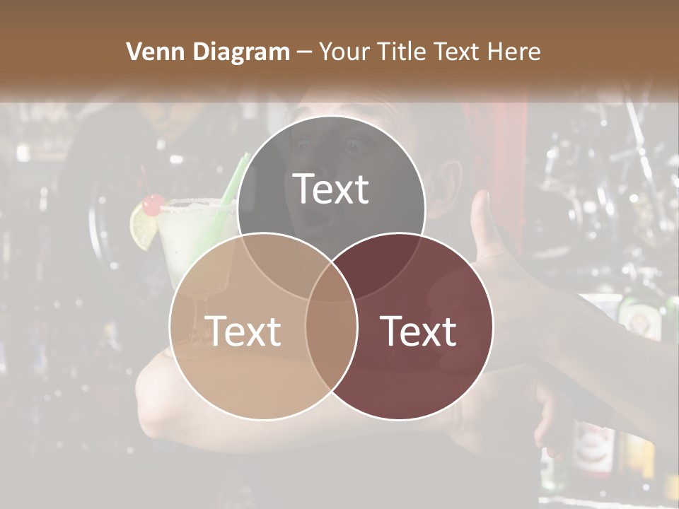 Flavor Sour Margarita PowerPoint Template