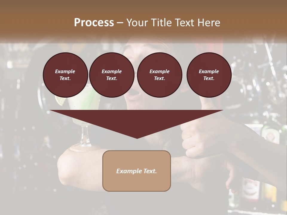 Flavor Sour Margarita PowerPoint Template