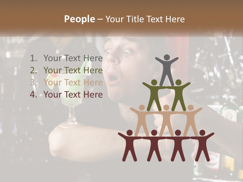 Flavor Sour Margarita PowerPoint Template