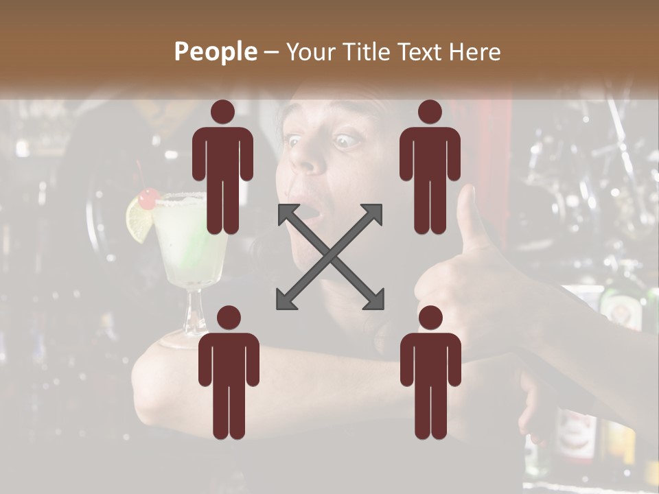 Flavor Sour Margarita PowerPoint Template