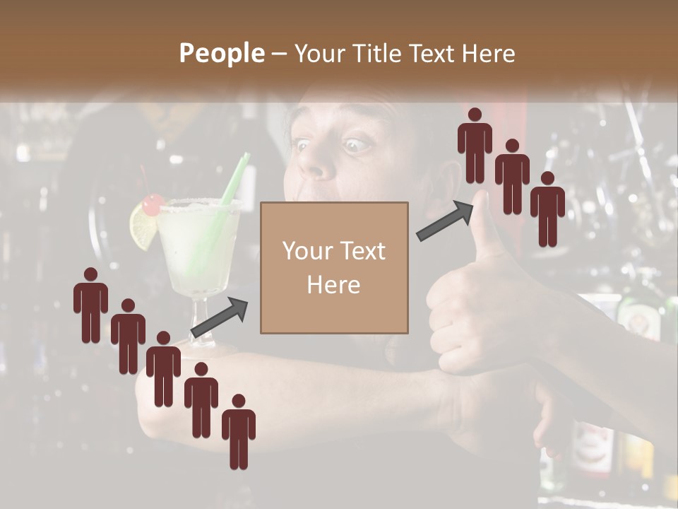 Flavor Sour Margarita PowerPoint Template