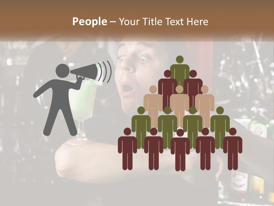 Flavor Sour Margarita PowerPoint Template