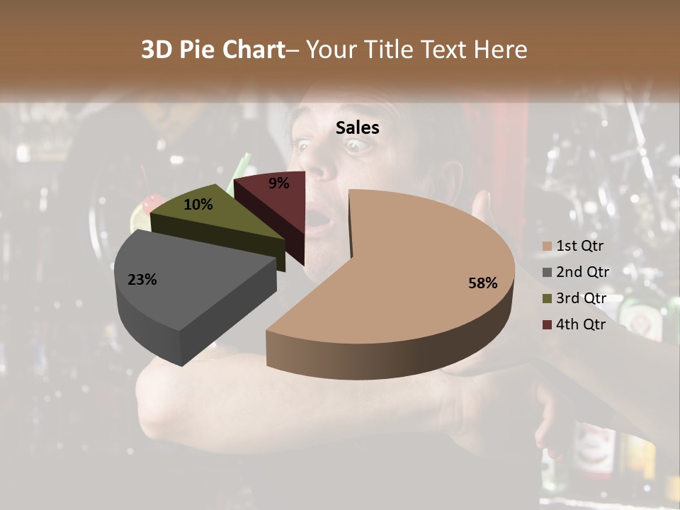 Flavor Sour Margarita PowerPoint Template