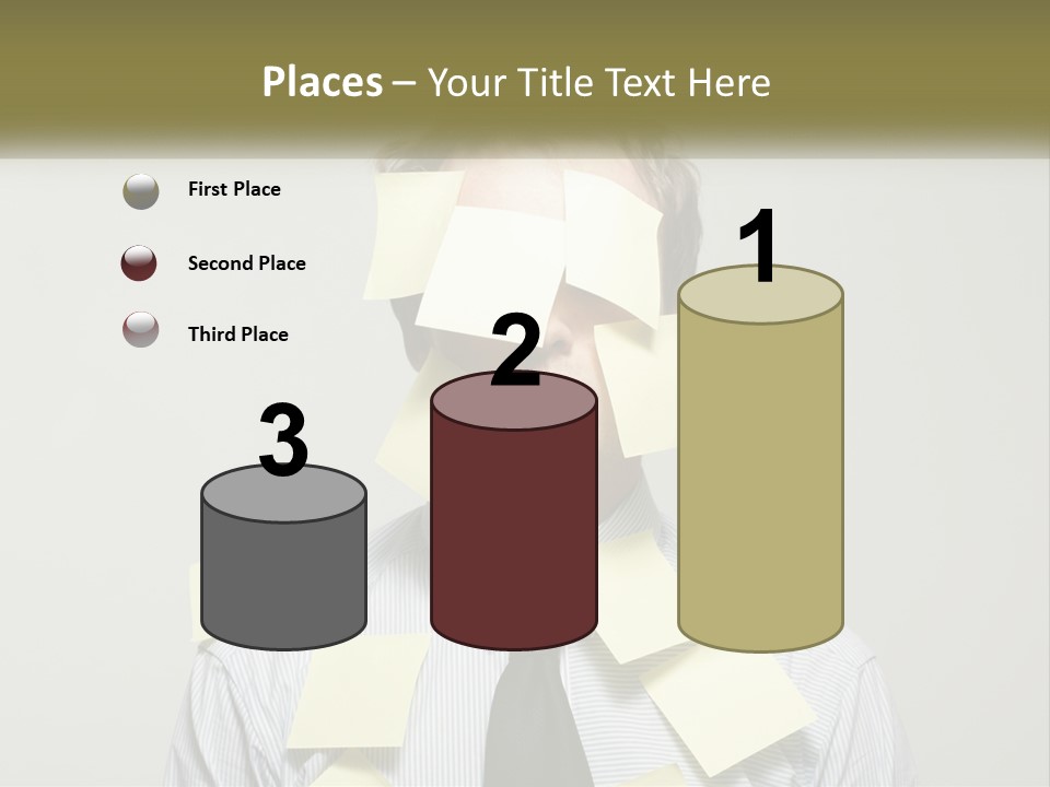 Business White Reminder PowerPoint Template