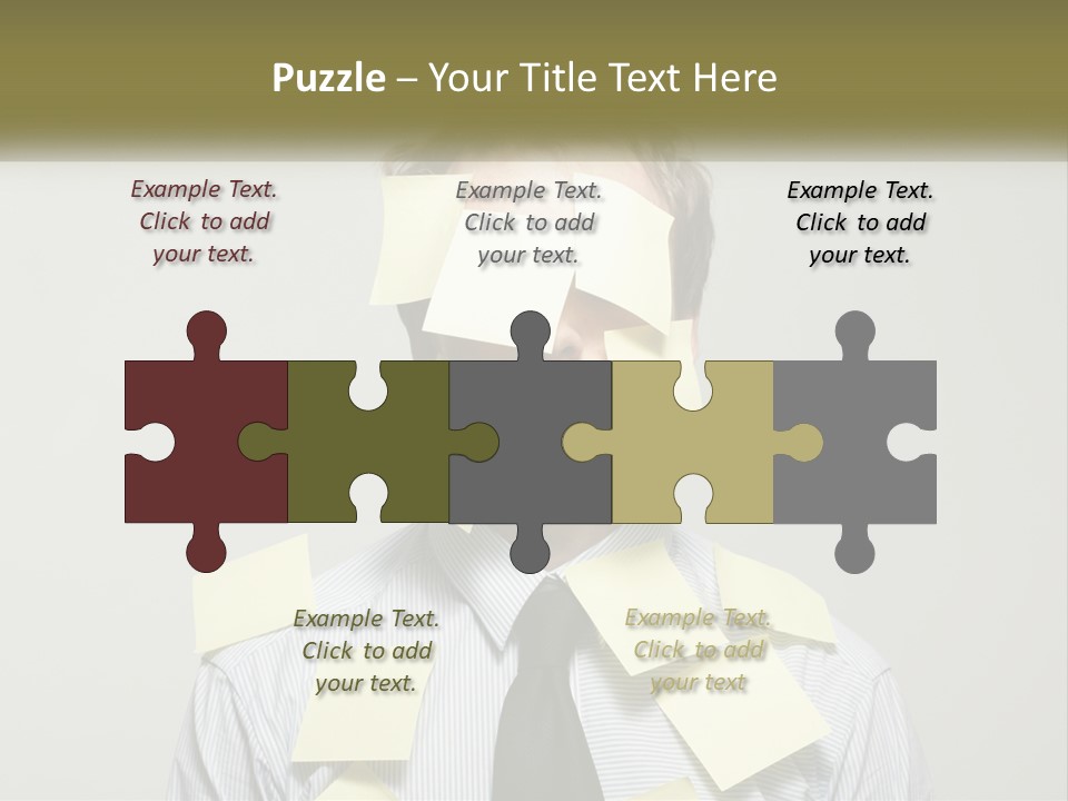 Business White Reminder PowerPoint Template