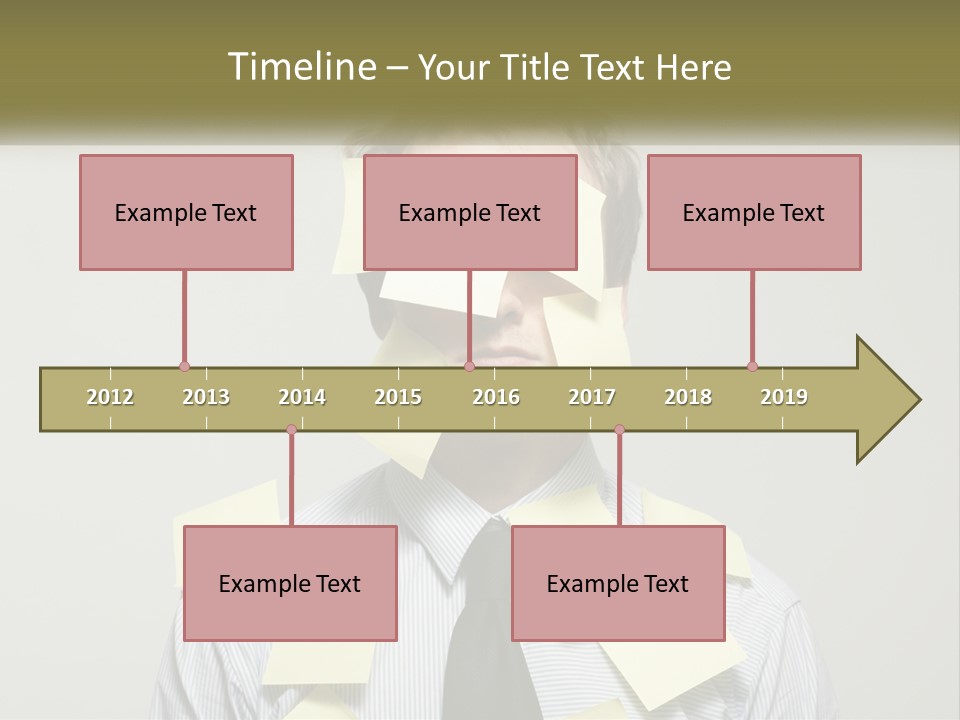 Business White Reminder PowerPoint Template