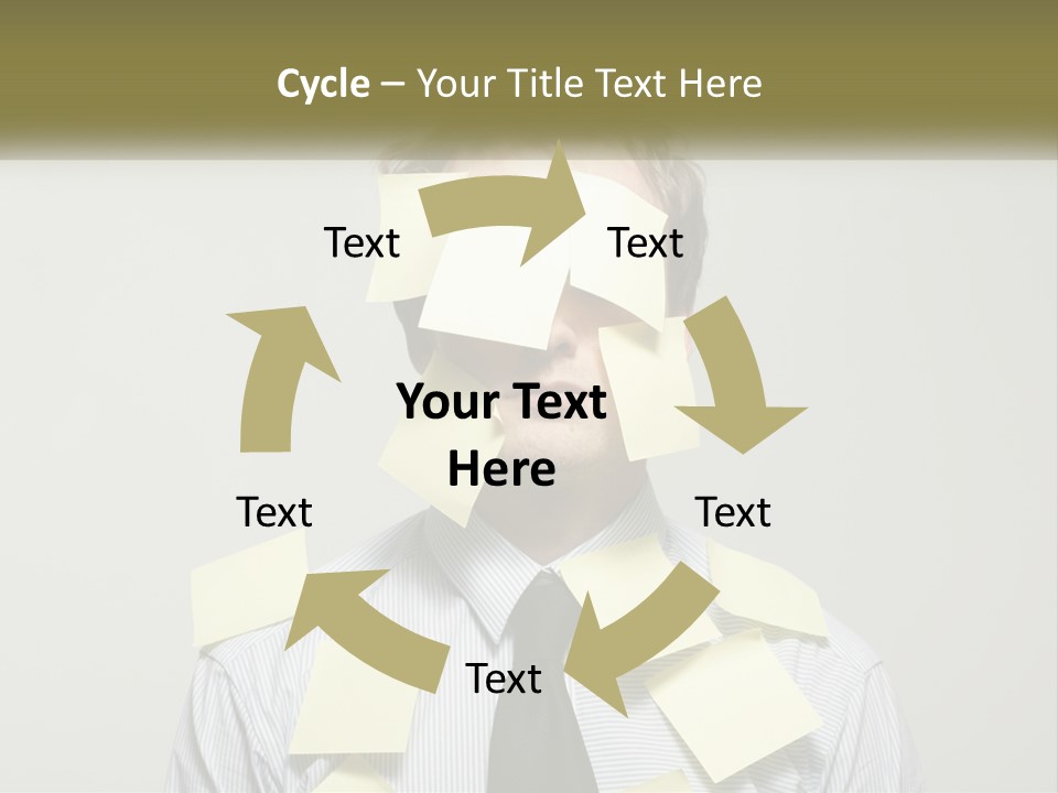 Business White Reminder PowerPoint Template