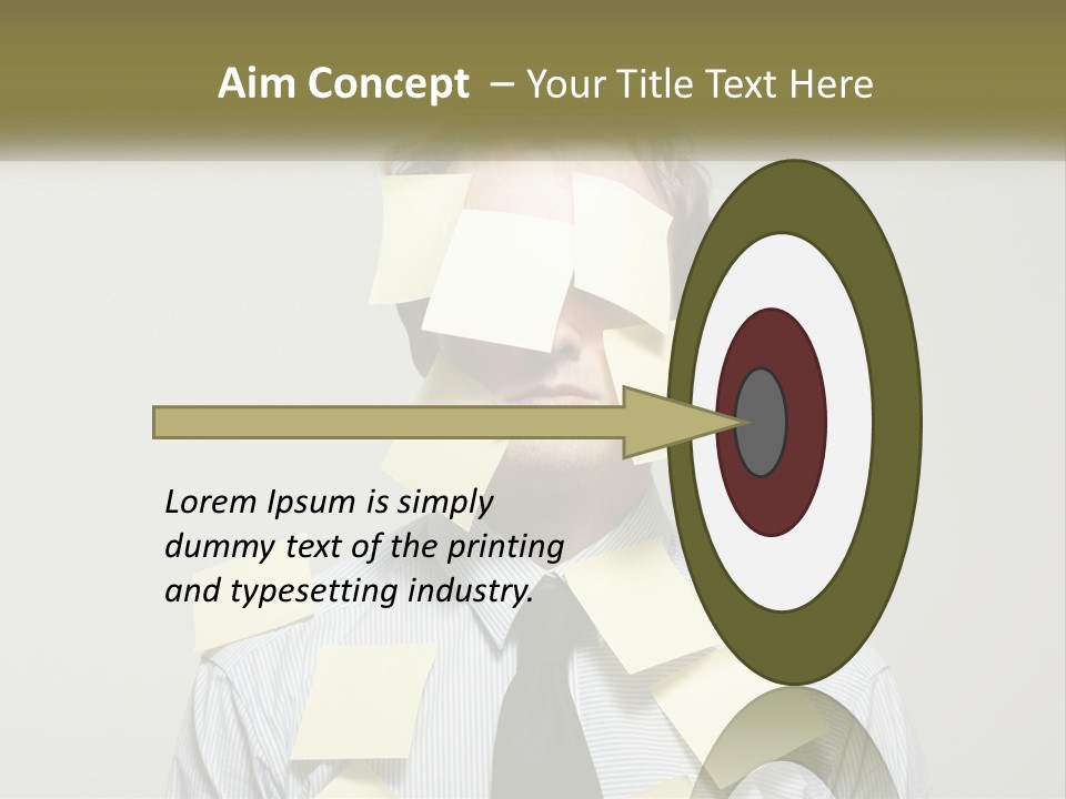 Business White Reminder PowerPoint Template