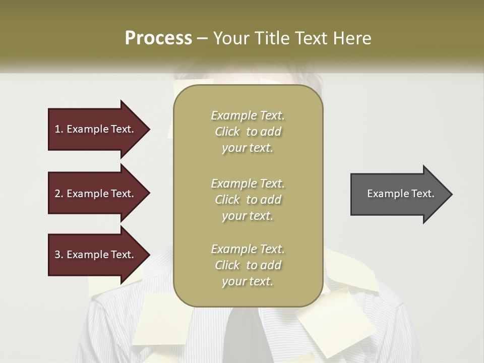 Business White Reminder PowerPoint Template